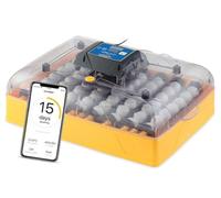 FINCA CASAREJO Incubadora Brinsea Ovation 56 Connect - Control Remoto desde el Móvil, Programación Digital de Temperatura, Humedad y Volteo, Enfriamiento de Huevos y Cuenta Atrás para Eclosión
