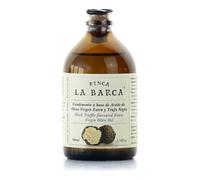 Finca La Barca condimento de aceite de oliva virgen extra y trufa negra botella 100 ml.