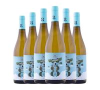 Finca La Estacada Ocho y Medio Chardonnay La Mancha 75 cl Vino blanco (Caja de 6 Botellas de 75 cl)
