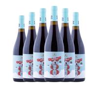 Finca La Estacada Ocho y Medio Tempranillo La Mancha 75 cl Vino tinto (Caja de 6 Botellas de 75 cl)