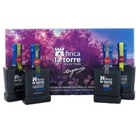 FINCA LA TORRE | Aceite de Oliva Virgen Extra Colección Monovarietales Pack de 4 x 250 ml (Variedades Hojiblanca, Arbequina, Picudo y Cornicabra)
