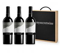 Finca Malaveïna Perelada - Pack 3 Botellas de Vino Tinto 75 aja de Madera MySecretWine - D.O. Empordà - Selección para Regalo