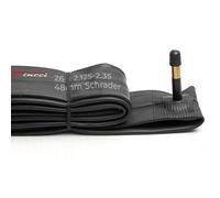Fincci 26 x 2,125 2,35 Pulgadas 48mm Cámara de Aire Schrader Válvula Interior para Carretera MTB Montaña Hibrida Bici Bicicleta