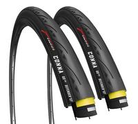 Fincci Cubierta 700x23c 23-622 60 TPI para Bicicleta de Carretera | Neumáticos Bici 700x23 C con 60 TPI y Presión de 90-120 PSI para un Rendimiento Óptimo en Carretera - Pack de 2