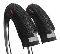 Fincci Slick Cubierta 26x1.50 Pulgadas - Lisas Cubiertas 40-559, para Carretera MTB Montaña Hibrida Bici Bicicleta con Neumaticos 26 x 1.5, Adecuado para Rueda de 26 Pulgadas