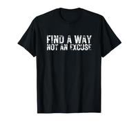 Find A Way Not An Excuse Entrepreneur Cita Motivacional Y2K Camiseta