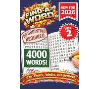 FIND-A-WORD Search Puzzle Book- New for 2026! 4000 Words-NO SQUINTING REQUIRED! VOL 2: Puzzles to keep you entertained for hours. Great for vacation, ... 6x9 Format. (FIND-A-WORD 15 Volume Series)
