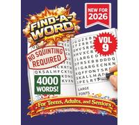 FIND-A-WORD Search Puzzle Book- New for 2026! 4000 Words-NO SQUINTING REQUIRED! VOL 9: FIND-A-WORD Search Puzzle book for all ages. Puzzles to keep ... 8.5x11 Format. (FIND-A-WORD 15 Volume Series)