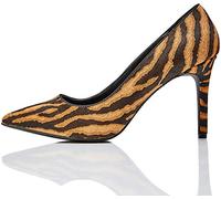 find. High Point Leather Court Zapatos de Tacón, Marrón Tiger, 41 EU