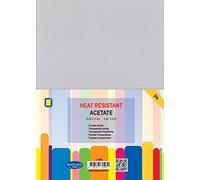 Find It Trading JEJE - Hojas de Acetato Resistentes al Calor, tamaño A5, Transparentes