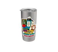 Find Me Where The Waves Forget To Stop expresa el sentimiento Vaso térmico de acero inoxidable de doble pared