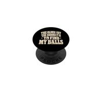Find My Balls Humor de Golf Divertido PopSockets PopGrip Adhesivo