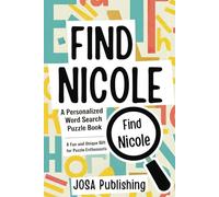 Find Nicole: A Personalized Word Search Puzzle Book: The Perfect Gift for a Unique and Memorable Challenge