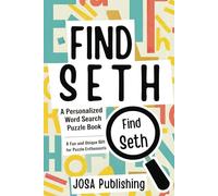 Find Seth: A Personalized Word Search Puzzle Book: The Perfect Gift for a Unique and Memorable Challenge