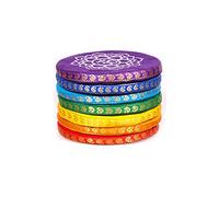 Find Something Different Juego de 7 cojines de chakras para cuencos cantantes