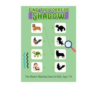 Find The Correct Shadow: Fun Shadow Matching Game for Kids. Ages: 3-6