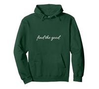 Find The Good. Sudadera con Capucha, Unisex para Adultos, Verde Bosque, XL