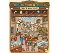 FIND THE HIDDEN OBJECTS BOOK FOR KIDS: Size 8.5*11 | Pages 104 | Large 45 Image of Pages with 5 Bonus Activities Pages, including Word Search, ... & Color fun | CERTIFICATE & COLOR TEST PAGE