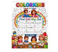 Find the Odd Man Out/Brain Games: Can You Find the Odd One? Coloring & Puzzle Book/ COLORKINS