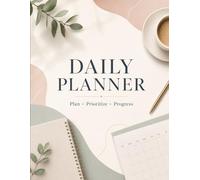 Find Your Balance Undated Daily Planner | 4-Month Productivity Planner Journal | 120 Pages | Journal (White)