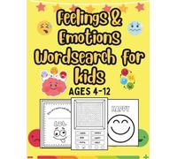 Find Your Feelings: A Word Search & Coloring Adventure: 25 Word Search Puzzles and 14 Coloring Pages to Help Kids Ages 4-12 Explore Emotions with Fun ... (Think & Seek: Word Fun for Curious Kids)