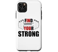 Find Your Strong in You Strength Motivational Gym Workout Carcasa para iPhone 11 Pro MAX