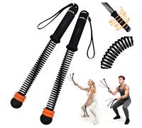FINDAMAZE Cuerda de batalla portátil sin cuerda con pesos ajustables, para gimnasio en casa silencioso, cuerda de batalla sin cuerda con resistencia variable, para entrenamiento de fuerza y HIIT, para