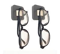 FINDAMAZE Organizador Gafas De Sol de Madera - Soporte Gafas,Expositor Gafas Pared ,Cortas Porta Gafas / Expositor Gafas De Sol , Decoración del hogar, 2PCS,Gris