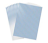 FINDAT 7000 Piezas, 6.3 mm Gomets Azul Pegatinas Redondas Adhesivas