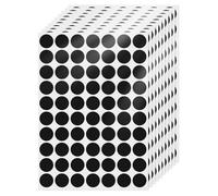 FINDAT Nero 19 mm Pegatinas Puntos Redondas Etiquetas Circulo Blanca Adhesivos Gomets 700 Piezas Para Hogar Aula AlmacéN Oficina