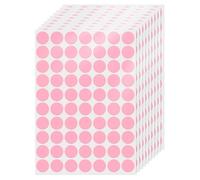 FINDAT Rosa 19 mm Pegatinas Puntos Redondas Etiquetas Circulo Blanca Adhesivos Gomets 700 Piezas Para Hogar Aula AlmacéN Oficina