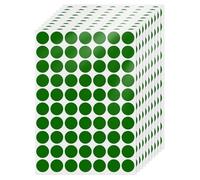FINDAT Verde 19 mm Pegatinas Puntos Redondas Etiquetas Circulo Blanca Adhesivos Gomets 700 Piezas Para Hogar Aula AlmacéN Oficina