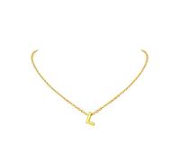 FindChic Collar Inicial L Colgante Letra L Collar Letra Inicial Oro Joyería para Mujer