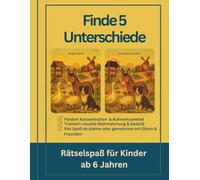 Finde die Unterschiede - Bauernhof Edition: Band 1: Ruhige Rätsel im Retro-Stil - 47 Suchbilder zur Förderung von Fokus, Wahrnehmung & Geduld ab 6 Jahren