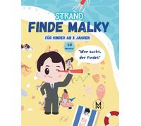 Finde Malky - Strand: Das kleine Wimmel Bilder Spiel Buch
