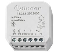 Finder 13228230B000 YESLY Actuador de conmutación de 2 canales gris IP20 13.2...