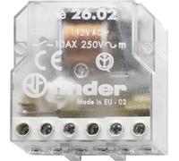 Finder 260480240000 - Telerruptor/conmutador encastrables 4 secuencias 2 NA - AC (50Hz), transparente, 1 unidad