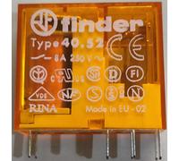 Finder 40.52.8.230.0000 - Relé para PCB 230 V/AC 8 A, 2 intercambios, 1 unidad