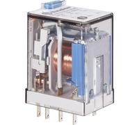 Finder 55.34.8.110.0040 - Relé de conexión (110 V/AC 7 A, 4 cambios, 1 unidad)
