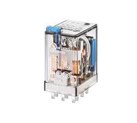 FINDER 553380240010 Rele ' Industrial 3scambi 24vac 10a (Z 94) Con Botón Prueba