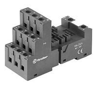 Finder Base de relé 92.03.0 apta para series (relé): Serie 62 62.31, 62.32, Finder 62.33 (L x A x A)