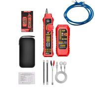 Finder de circuito Breaker, Wire Break Locator For Dog Fence - Probador De Cable De Red, Ubicación De Distancia De Fallo Y Prueba De Longitud Del Cable, Probador De Red RJ45 RJ11 Con Caja De Trans
