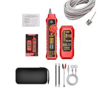 Finder disyuntor, probadores de cable de red, localización de erigens y prueba de longitud de cable, probador de cable Ethernet y rastreador, probadores de red RJ45 RJ11 con bolsa