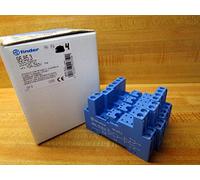 Finder Relé 95.85.3 conector de relé apto para Serie 40, 44 (40.52, 40.61), automático, 2,5 kW, 1 A, contacto de trabajo, 275 V, 2 pines, conexión por tornillo