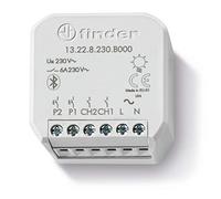Finder Relé multifunción Bluetooth YESLY Tipo 13228230B000 2 contactos Adecuado para control de luces y ventiladores Programable mediante App finder YOU