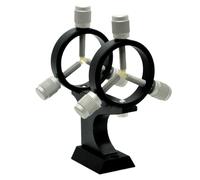 Finder Scope Bracket, Telescope Mount Base, Star Pointer Accessory, Ajustable CNC AlloyMount with 14 Thread Hole, Quick Install Bracket for Astronomical Telescope Setup