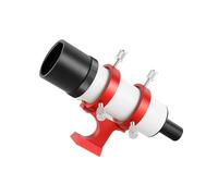 Finder Scope, Telescopio buscador 7x5 0/8x5 0/9x50 con Soporte, Accesorios for telescopio con retícula en Cruz, Totalmente Multicapa(7x50 Red)