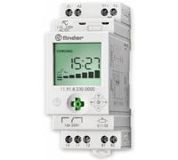 Relè Crepuscolare con Interruttore Orario 1 Contatto 16 A, Montaggio DIN Finder