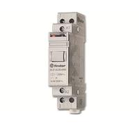Finder Serie 20 - Interruptor unipolar 1na 12vac agsno2 Rail 35mm