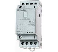 Contattore Modulare 25A 4NO 230V AC/DC con Indicatore LED Finder 223400244320